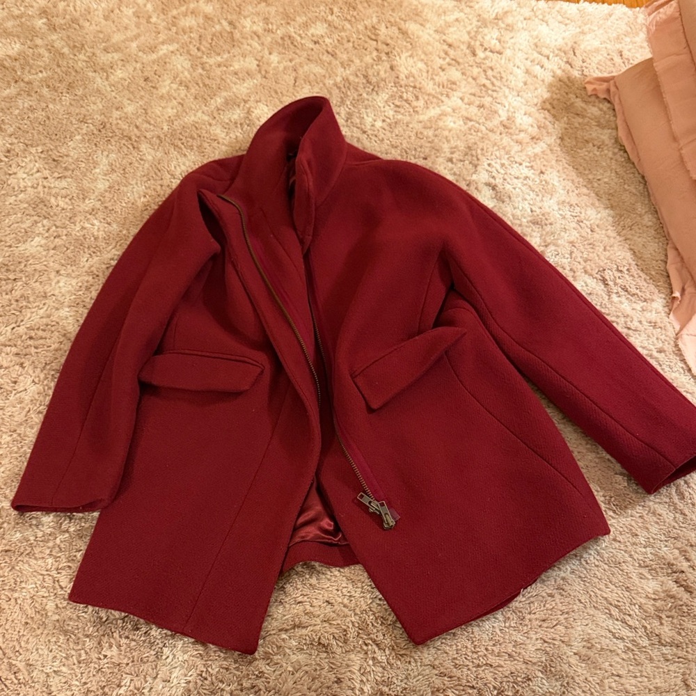 J. Crew Women's Stadium Cloth by Nello Gori Coat